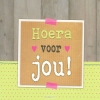 Productafbeelding Wenskaart hoera voor jou!