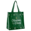 Productafbeelding Tote Bag green Christmas begins