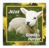 Productafbeelding Wandbord Jezus is de goede herder 22x22cm